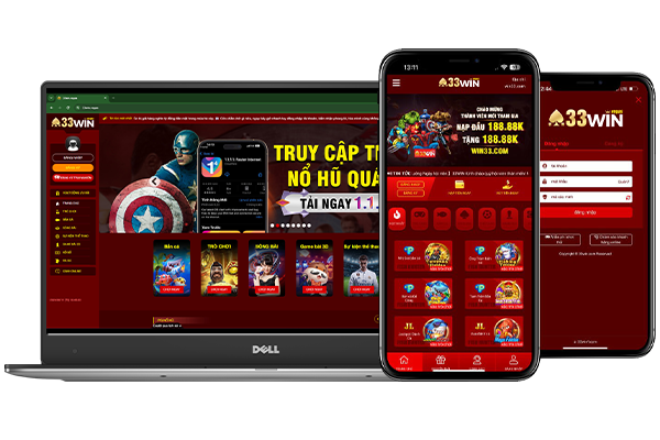 Tải app 33win tận hưởng không gian giải trí bất tận