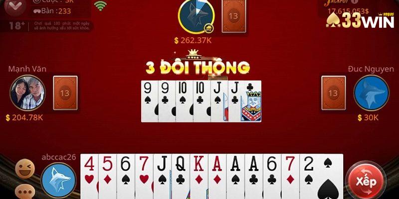 Tiến Lên Miền Nam siêu hấp dẫn tại game bài 33Win