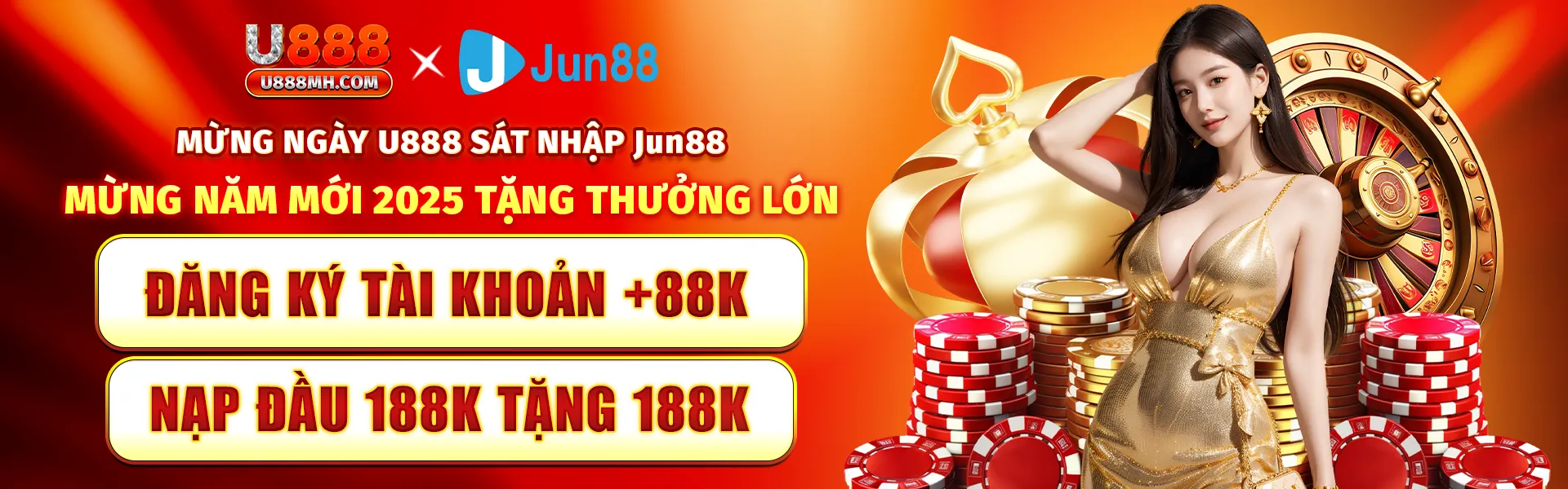 U888 chào đón hội viên mới 2025 với ưu đãi 188K